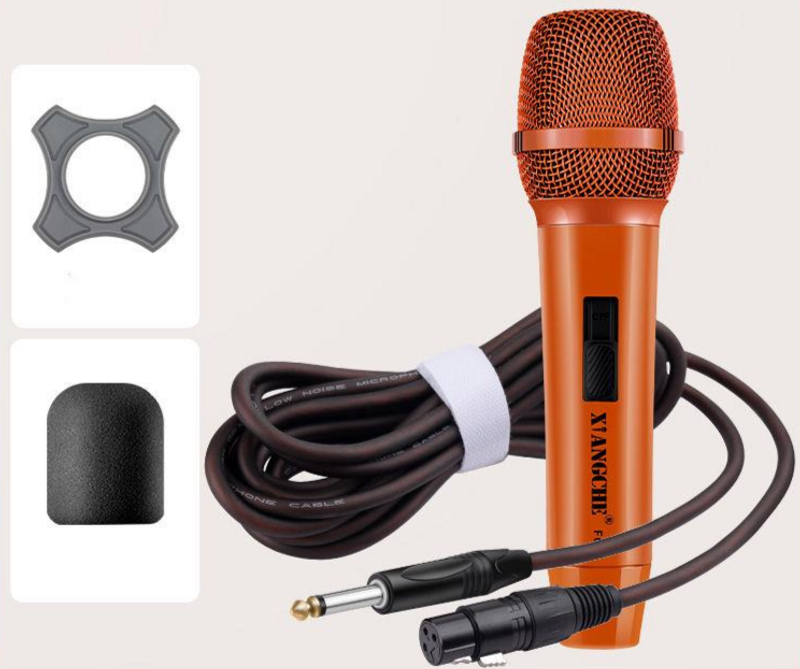 New Wired Professional Microphone For Stage Singing Home Karaoke Family KTV Outdoor Speaker Anti-Feedback_voghion.com