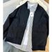 Loose And High-end Jacket For Men, Light Colored Stand Up Collar, Couple Baseball Jacket, Flight Suit Jacket_voghion.com