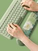 Unbeatable Quality Vincent Van Gogh's Oil Painting Green Rose Support Hand Mouse Pad Protector Palm Tray Wrist Rest Keyboard Cushioning_voghion.com