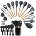 35Pcs Kitchen Cooking Utensils Set Spatula Set Baking Utensil Set Kitchen Accessories Necessities With Holder Egg Whisk Separator Tong Turner Spoons_voghion.com
