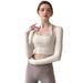 Outdoor Kaum Dort Hohe Elastische Sport Bh Zwei Stücke Engen Weibliche Yoga Laufen Fitness Top_voghion.com