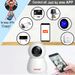 Tuya-Kamera WIFI IP Wireless Smart Life Kompatibel mit Google Home Assistant Alexa 1080P PTZ für die Haussicherheitsüberwachung_voghion.com