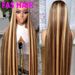 P4/613 Straight Piano Color Lace Wig - 100% Human Hair With HD Lace Front & Natural Hairline For Everyday Wear_voghion.com