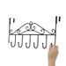No-Drill Wall-Mounted Rack Door Wall Hanger No-Trace Clothes Hat Hook_voghion.com