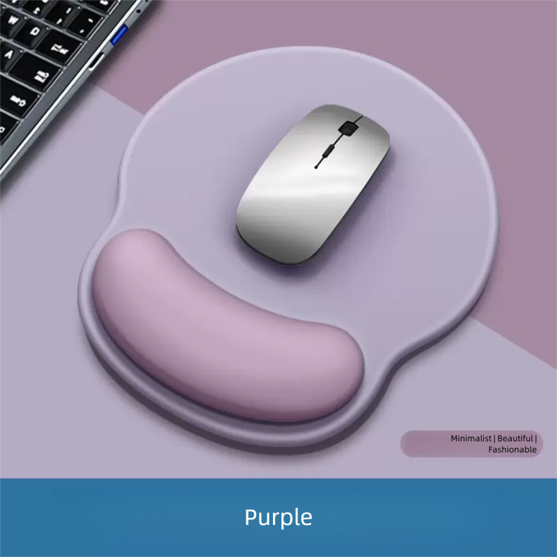 Gradient Comfortable Soft Anti-Slip Wrist Rest Computer Silicone Mouse For Pc Laptop Pad_voghion.com