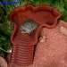 Turtles Bathing Pool Water Bowl With Slip Proof 35x28.50cm Friendly Habitat With Steps For Reptiles Resting And Soaking_voghion.com