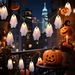 10 Ghost Ice Bar Lights Halloween Set With 8 Light Modes Battery Powered For Haunted House Party Decorations_voghion.com