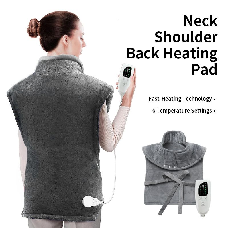 Heating Shawl Upper Body Insulation Electric Heating Shawl Winter Electric Heating Back Abdomen Waist Warm_voghion.com