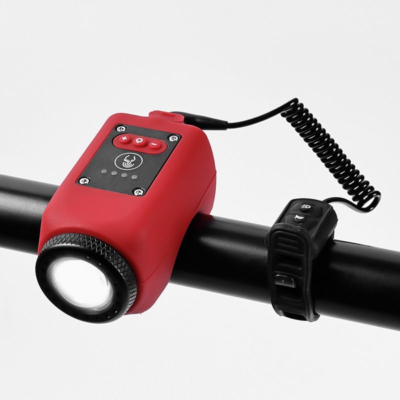 Fahrrad-Mountainbikes, Hupenlichter mit hoher Dezibelzahl, Radfahren im Freien, wasserdichte Fahrradlichter mit USB-Aufladung_voghion.com