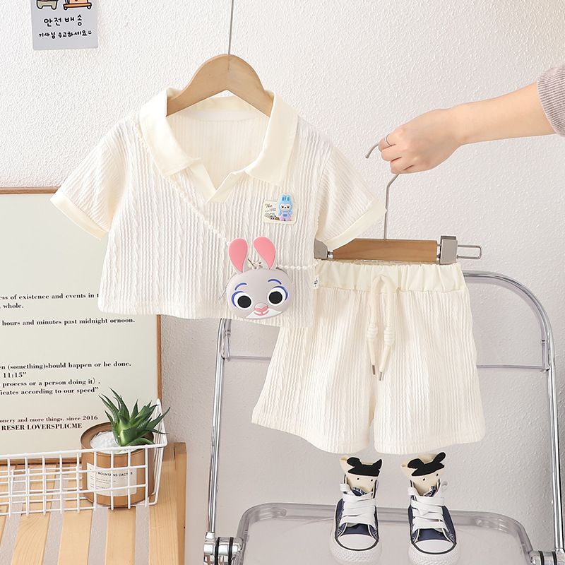 Borsa a tracolla per bambina, stile nuovo e alla moda, borsa estiva per bambini con maniche corte, pezzo unico_voghion.com