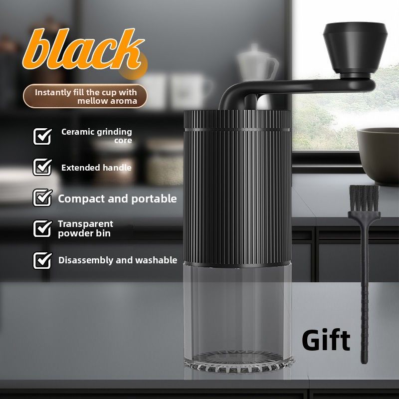 Portable Hand-Crank Washable Adjustable Coarseness Grinder Home Use Manual Coffee Machine_voghion.com