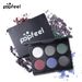 Lidschatten POPFEEL 6 Farben Glitzerpuder Lidschatten Sechs Farben Mini Lidschatten Perlglanz Matt Make-Up Palette_voghion.com