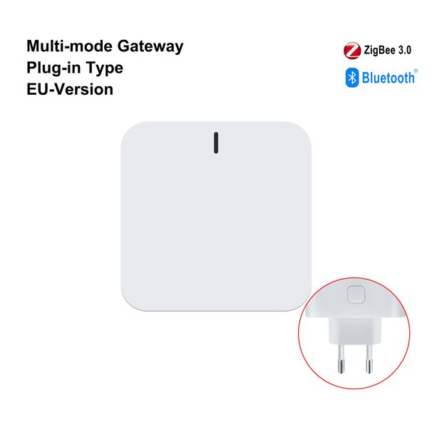 GIRIER Tuya Smart ZigBee Gateway Plug-in-typ Multiläge Bluetooth Mesh Hub för hemautomationssystem Fungerar Alexa Hey_voghion.com