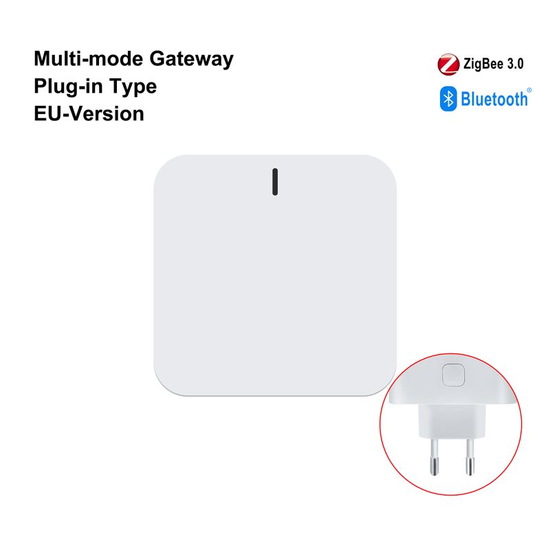 GIRIER Tuya intelligens ZigBee átjáró dugaszolható típusú többmódú Bluetooth Mesh Hub otthoni automatizálási rendszerhez, Alexa Hey-hez_voghion.com