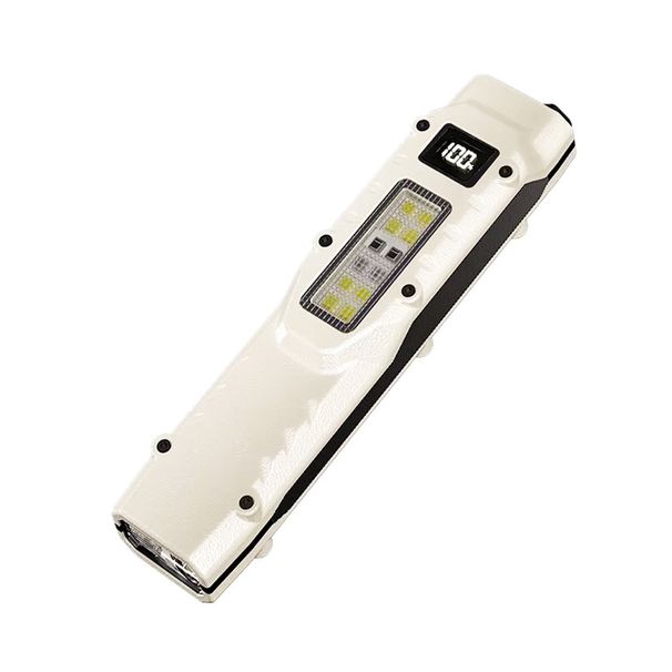 Tactical EDC Flashlight - Ultra Slim 1000 Lumens Rechargeable LED Work Light With 3 Modes, Compact Design For Outdoor, Camping & Emergency Use_voghion.com