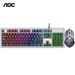Aockm410 Metal Suspension Luminous Key Suit Game Business Office For Home Heavy Magic Color Keyboard And Mouse_voghion.com