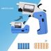 Revolver Gun Pistol Phantom Deformation Folding Soft Bullet Gun Metal Blaster Model For Adults Collection Boys Birthday Gift_voghion.com