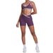New Double-Sided Brushed Color-Block Tight-Fitting Breathable Cross Yoga Outfit For Sports Running Fitness Two-Piece Set_voghion.com