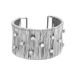 Overdreven punk strass open handgemaakte draadgewikkelde armband_voghion.com