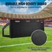 VEVOR Soccer Rebounder Board, 45"X18" Portable Soccer Wall With 2 Angles Rebound, Foldable HDPE Kickback Rebound Board, Soccer Training Equipment For Kids And Adults, Passing & Shooting Practice_voghion.com
