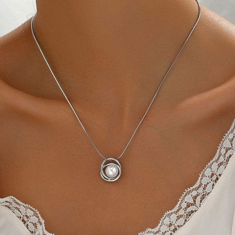 Women's Necklace Personality Electroplated Beads Niche Long Clavicle Chain Versatile Design_voghion.com
