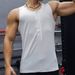 Men's Clothing Knitted Vertical Strip Fitness Sports Leisure Slim Vest Sleeveless Wide Shoulder Vest Men_voghion.com