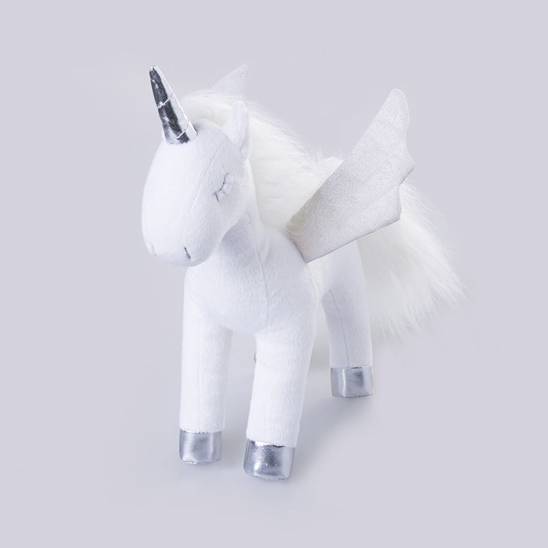 Gefüllte Plüschtiere Puppe Weiches Leben Niedliche Einhornpuppe Mädchen Herz Plüschtier Weiß Schlafen Mit Senden Mädchen Geburtstagsgeschenk_voghion.com
