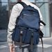 Practical backpack men's new fashion trend casual college student backpack men's large capacity travel computer backpack_voghion.com