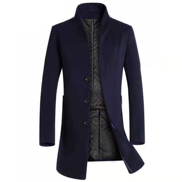 High end woolen autumn winter small suit, business and leisure jacket, men's jacket_voghion.com