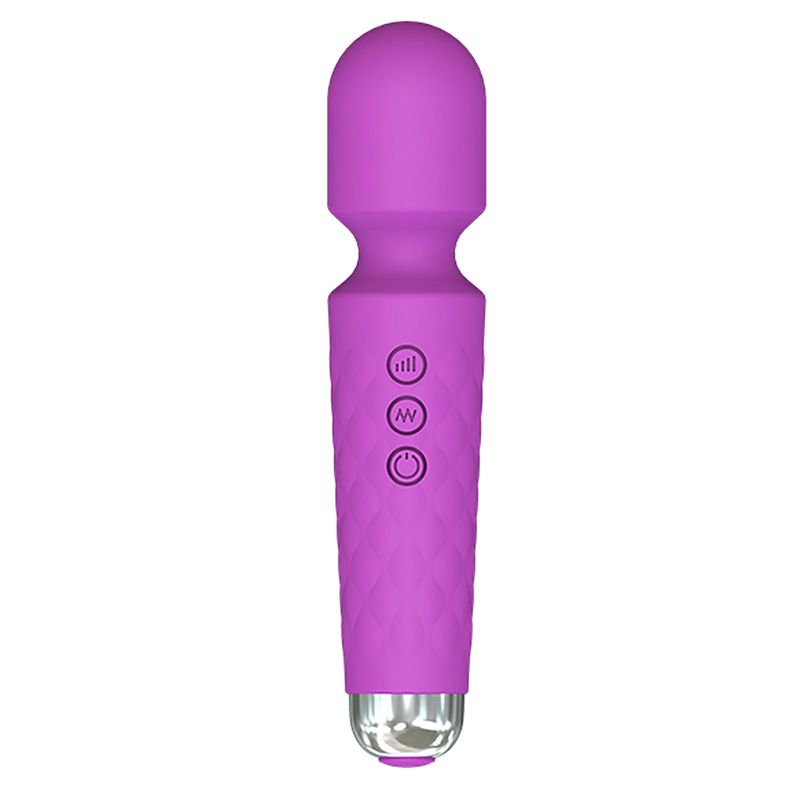Centerel Wand Massager Vibrator With 8 Speeds 20 Vibration Modes, Personal Massager Adult Sex Toys For Women-Black_voghion.com