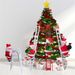 2024 Santa Claus Doll Climbing Ladder With Music Christmas Tree Ornaments Decorations For Home 2023 Navidad New Year Kid_voghion.com