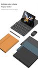 Para Samsung Galaxy Z Fold 2 3 4 5 6 Minutos de reunião sem fio Grave Mini Mouse Bluetooth Caneta Teclado Estojo_voghion.com