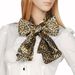 Blando Tangerine Elegant Leopard Print Comfy Silky Scarf/Wrap/Shawl(Small)_voghion.com