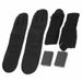 Unisex winter outdoor electric heating socks battery box heating warm socks sole heating foot warmer black_voghion.com