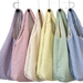 2025 Spring And Summer New Light Pure Color Folding New Western Casual Shoulder Tote Bag_voghion.com