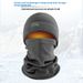 Vinter vindtät utomhussportsmask, varmt huvudskydd, stickad cykelhatt med ett hål för frostskydd_voghion.com