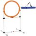 Hundetrainingsset Anello elastico per allenamento di agilità, PE, Bianco+Arancione_voghion.com