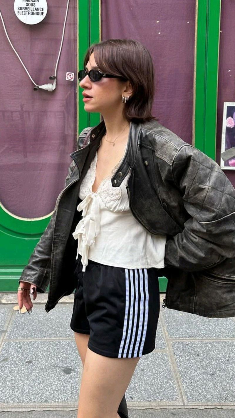 Women's Clothing Pants Women Summer Girl Street Contrast Striped Loose Trousers_voghion.com