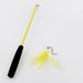 Cat Teaser Wands Three-section Telescopic Fishing Pole Wand Kitten Funny Catcher Teaser Stick Rod Interactive Stick Teaser Toys_voghion.com