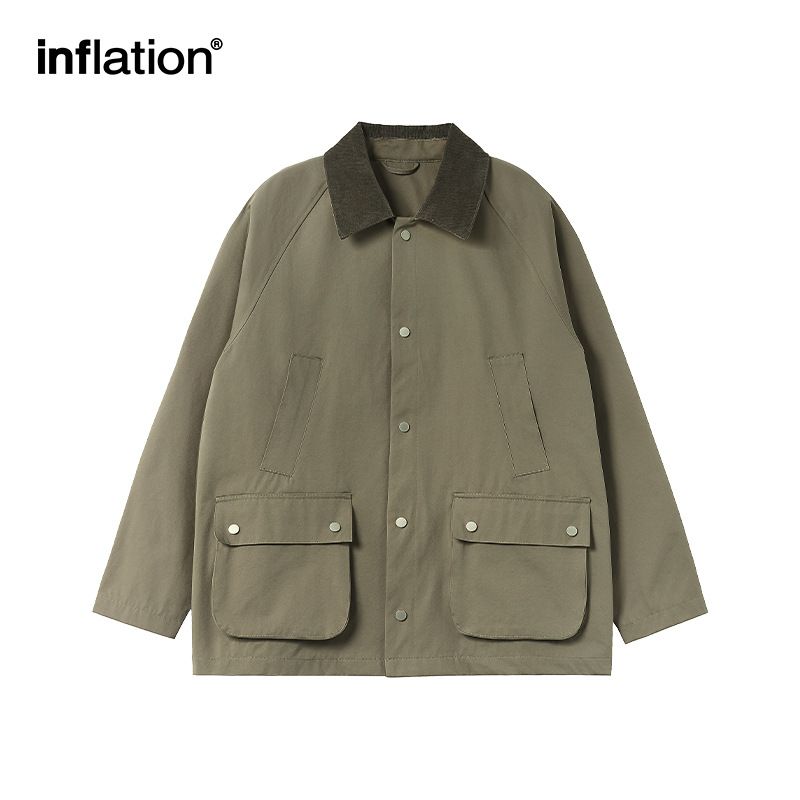 Herrenbekleidung Anti-Falten-Jagdjacke für Herren, neue Herbst- und Winter-Retro-Arbeitskleidung mit Revers_voghion.com