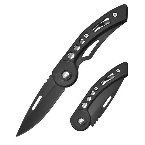 Compact Outdoor Folding Knife - Stainless Steel Blade, Mini Tactical Pocket Knife For Camping, Survival & Everyday Carry (96mm Handle, 5.3cm Blade)_voghion.com