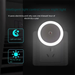 Smart Sensor Sleep Night Light Control LED Bedroom Wall Plug-in Energy-saving Children's Bedside Lamp_voghion.com