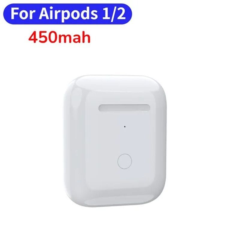 Boîtier de chargement sans fil de remplacement pour écouteurs Bluetooth 1 2 3 Pro Pro2, couvercle de chargeur de batterie avec indicateur LED_voghion.com