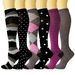 Sommer Sport Kompressionsstrümpfe Sportsocken Stretchsocken Schwarz-Weiß Strümpfe für Damen und Herren Druckstrümpfe_voghion.com