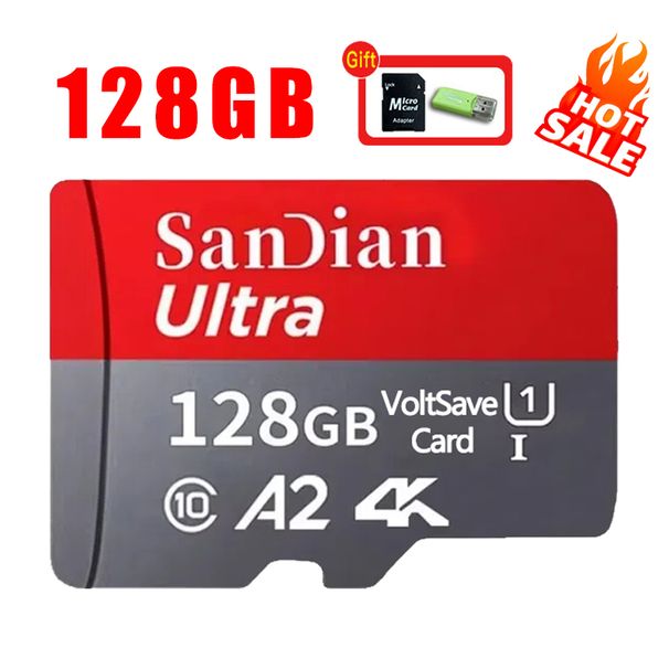 Oryginalna karta pamięci Micro 256 GB 512 GB SD Class 10 TF 1 TB 2 TB o dużej pojemności do komputera stacjonarnego/telefonu/komputera_voghion.com
