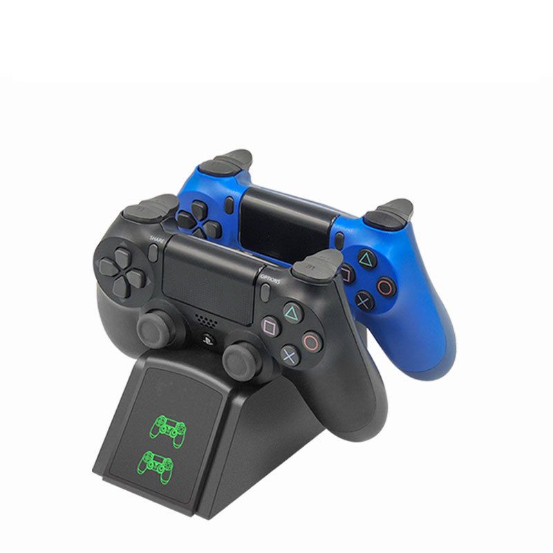 PS4 kontroller töltő dupla gyors PS4 töltő dokkoló Playstation 4-hez LED kijelzővel a legjobb áron_voghion.com