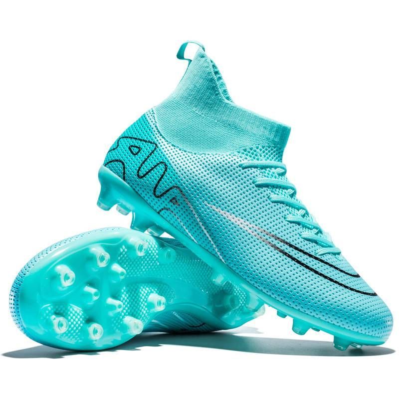 High-Top-Fußballschuhe für männliche Jugendstudenten, AG, Spike-Spieltrainingsturnschuhe_voghion.com