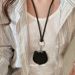 Cat Heart Multifunctional Sunglasses Clip Keychain Necklace Neck Hanging Portable Anti-Lost Storage Bag Accessory For_voghion.com