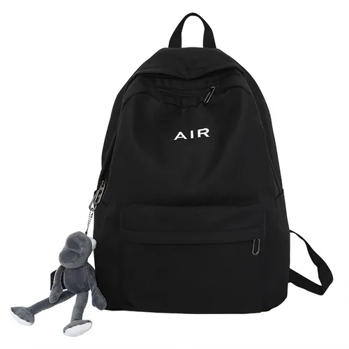 1pc Neue Schulter Rucksack Gymnasiast der Große Kapazität Computer Tasche College Student der Trendy Schul Mit Frosch_voghion.com