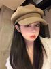 Nouveau béret pour femme, automne et hiver, amincissant, bec de canard, octogonal, grand tour de tête, style français,_voghion.com